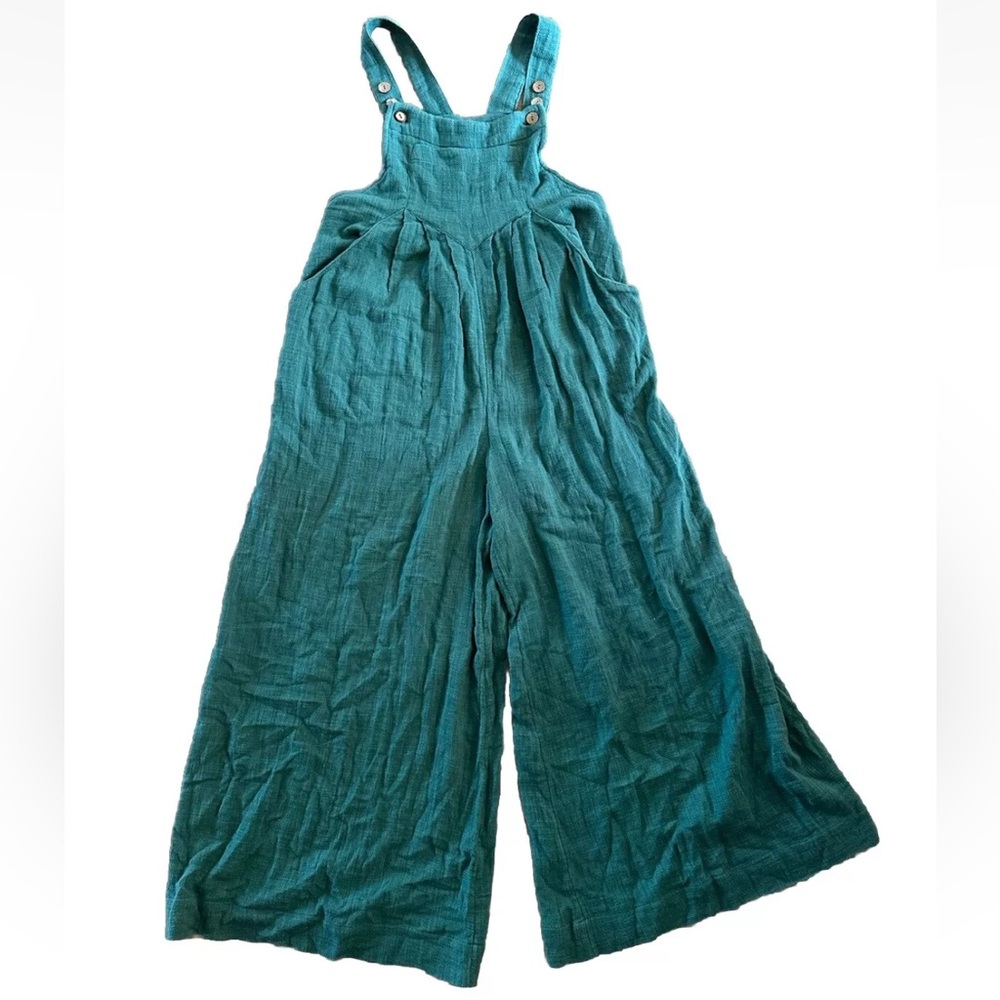 Free people sun drenched overalls Bayou size XS free est collection